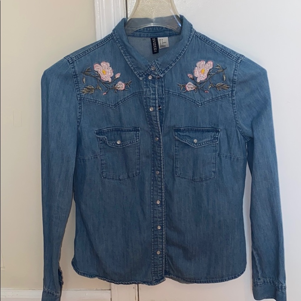 Denim shirt